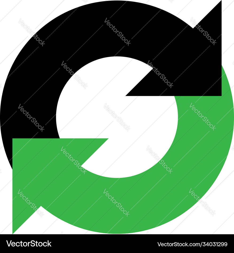 Cycle and cyclical arrows circular concentric Cycle and cyclical arrows circular concentric vector image