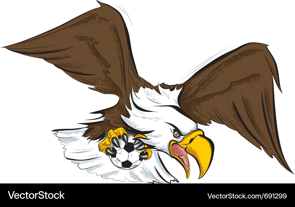 Fußball Maskottchen vektorbild