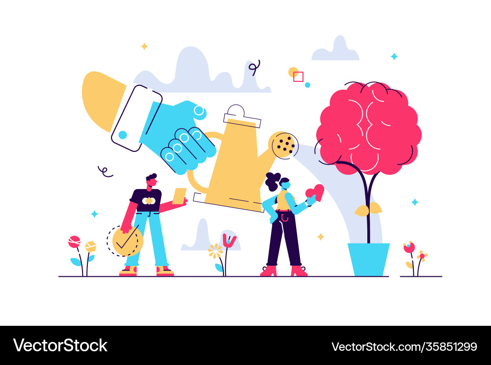 Improving memory for knowledge remember tiny Improving memory for knowledge remember tiny vector image