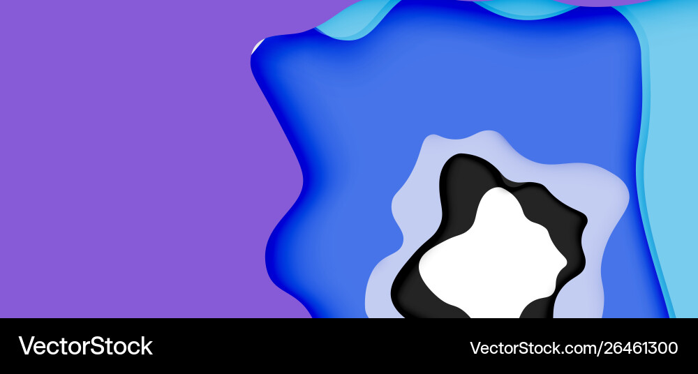 Abstract cut out waves for web design Abstract cut out waves for web design vector image