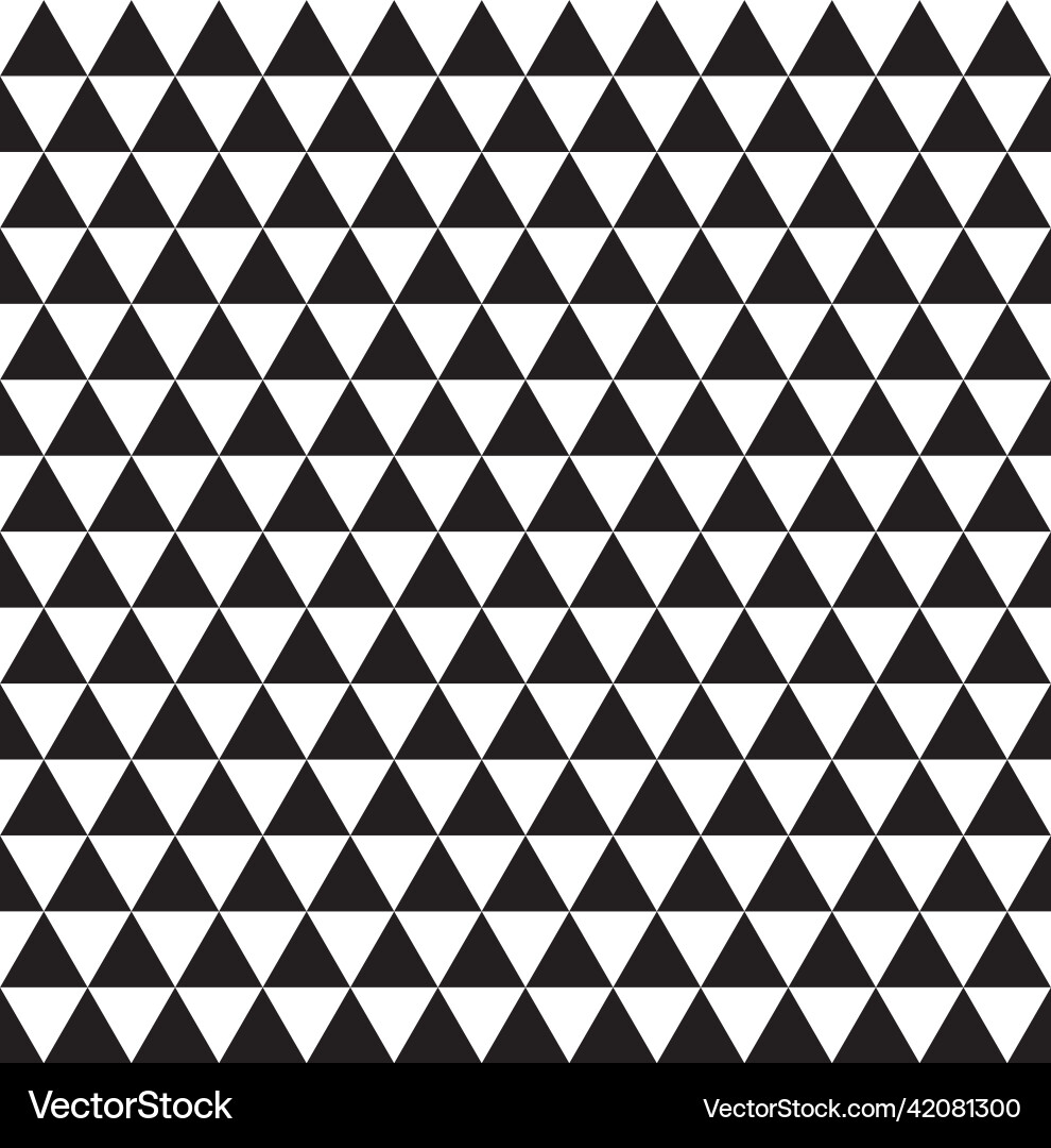 Seamless triangle geometric pattern background Seamless triangle geometric pattern background vector image