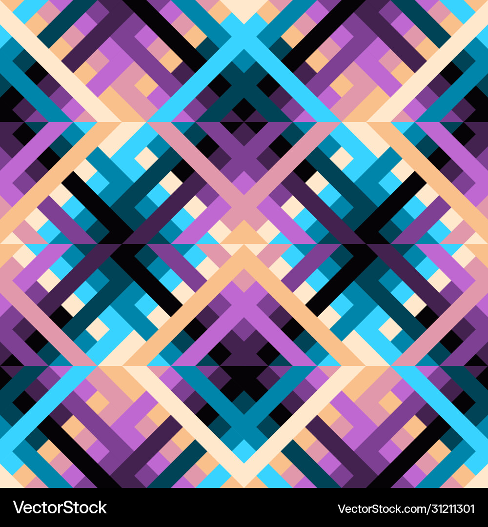 Seamless pattern background a triangles Seamless pattern background a triangles vector image