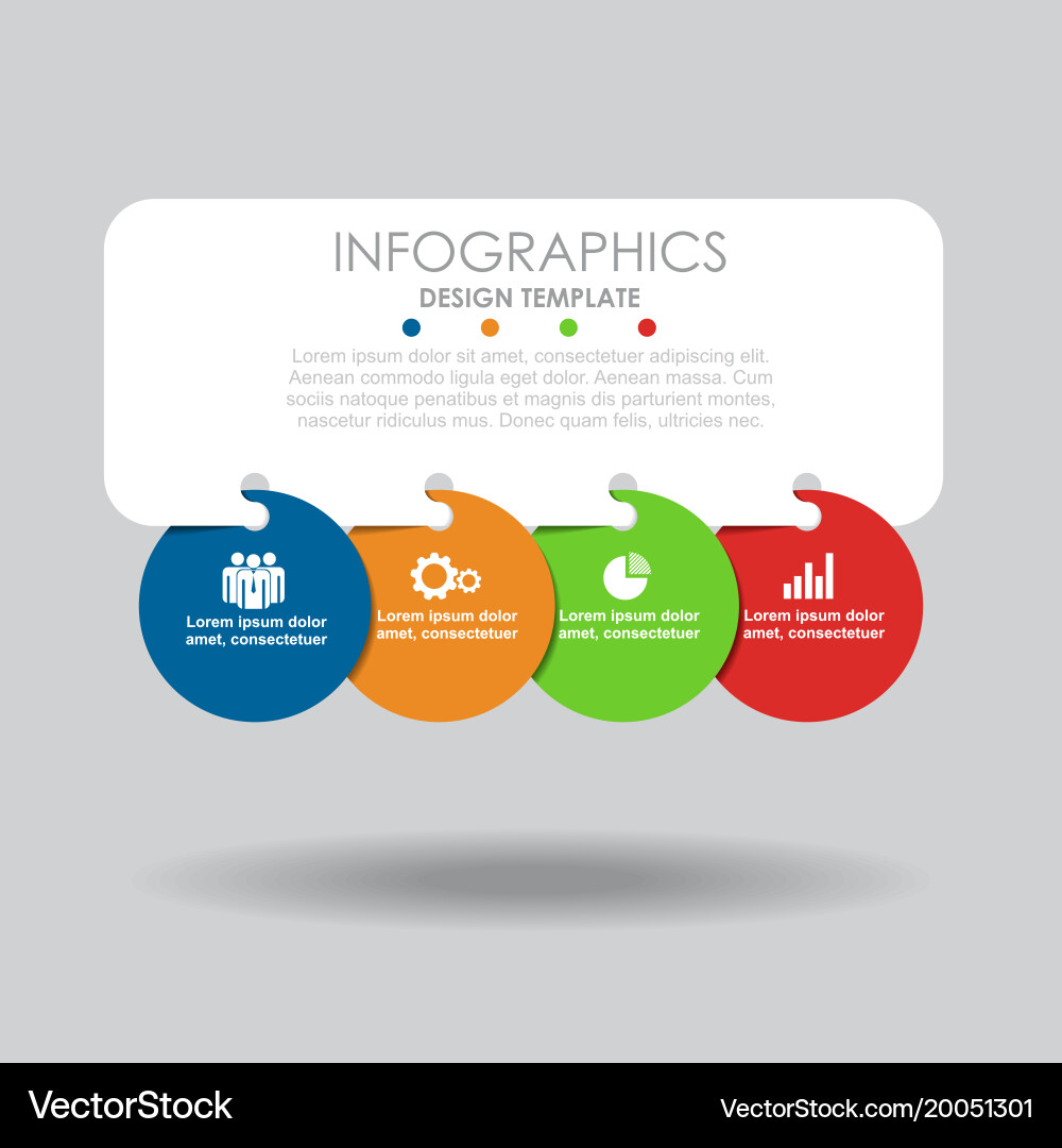 Workflow Diagram Template vector image