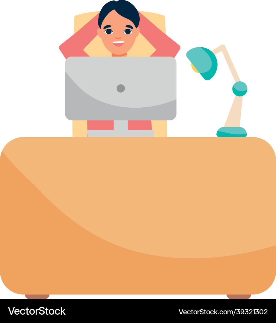Man working design vector image