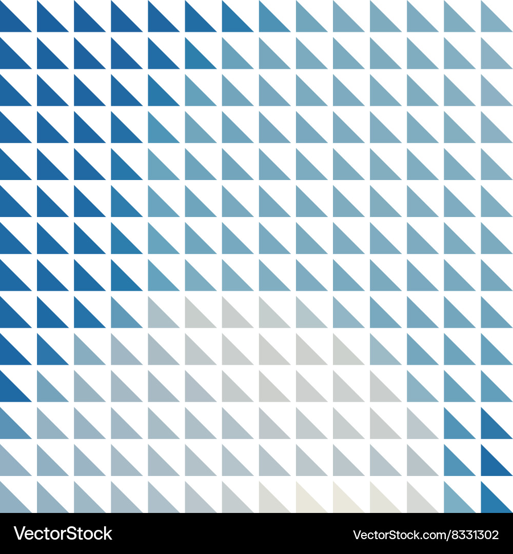 Simple triangular pattern Vector Image