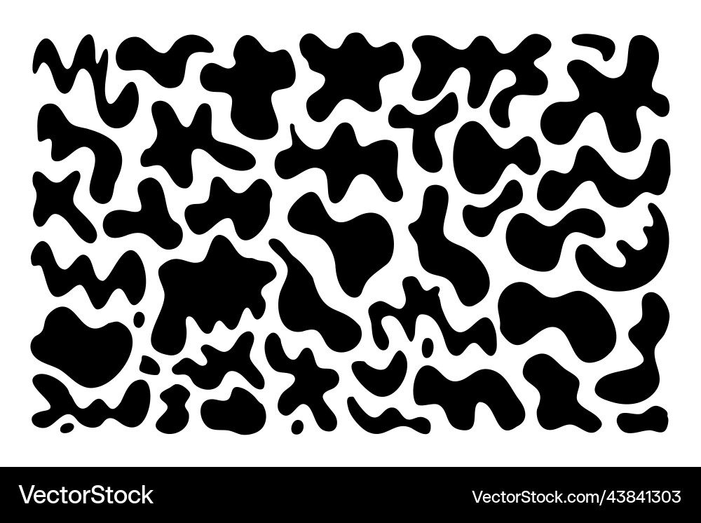 Abstract Blob Collection - Random Shapes vector image