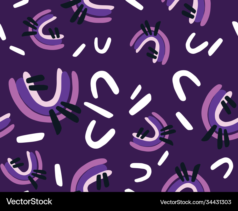 Hand drawn various shapes and doodle objects Hand drawn various shapes and doodle objects vector image