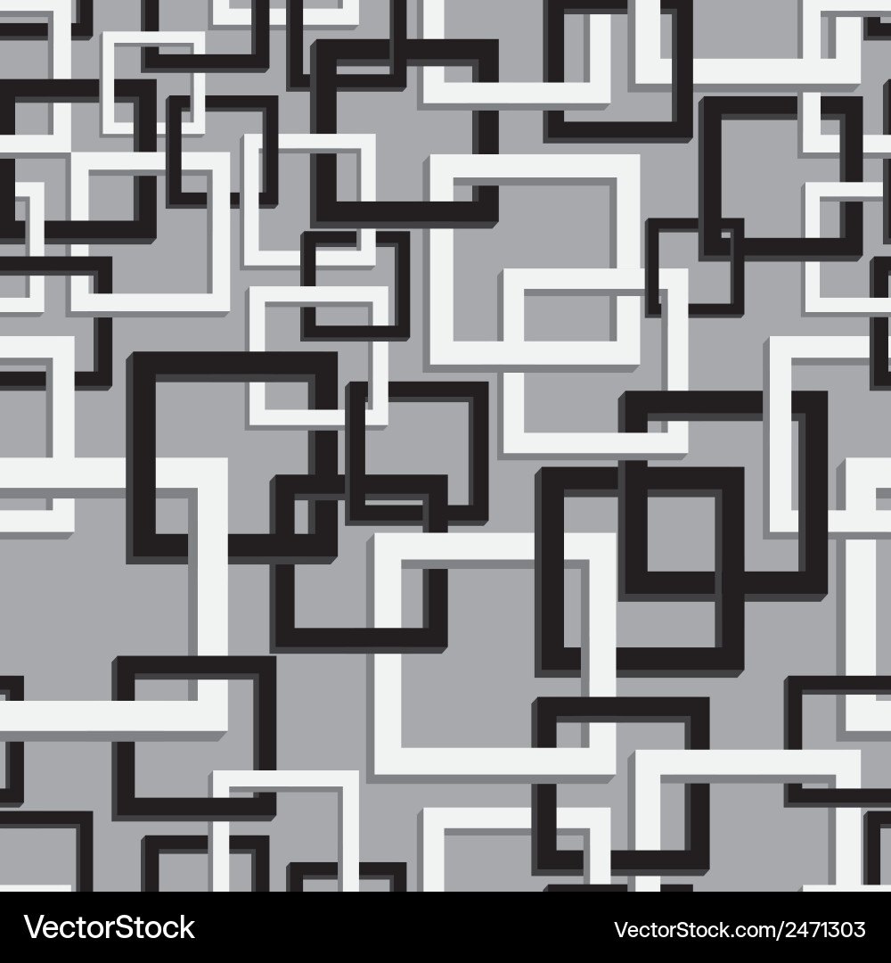 Intertwined Abstract Pattern vector image