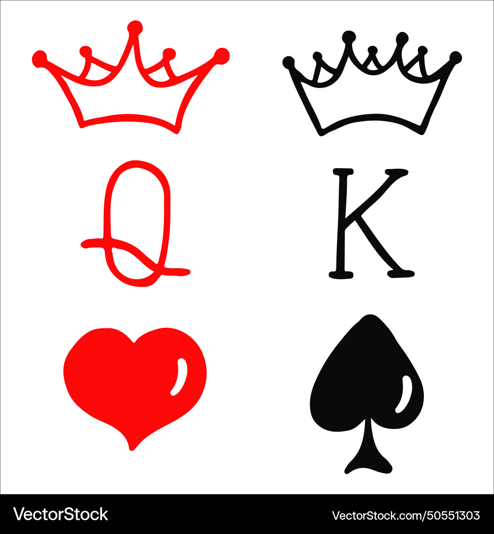 King and Queen Card Tattoo Ideas