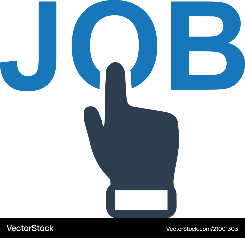 Online Job Application Icon – Royalty-Free Vector | VectorStock, image size:1000x970