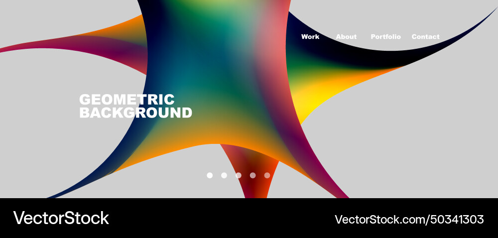 Trendy simple circle gradient abstract background Vector Image