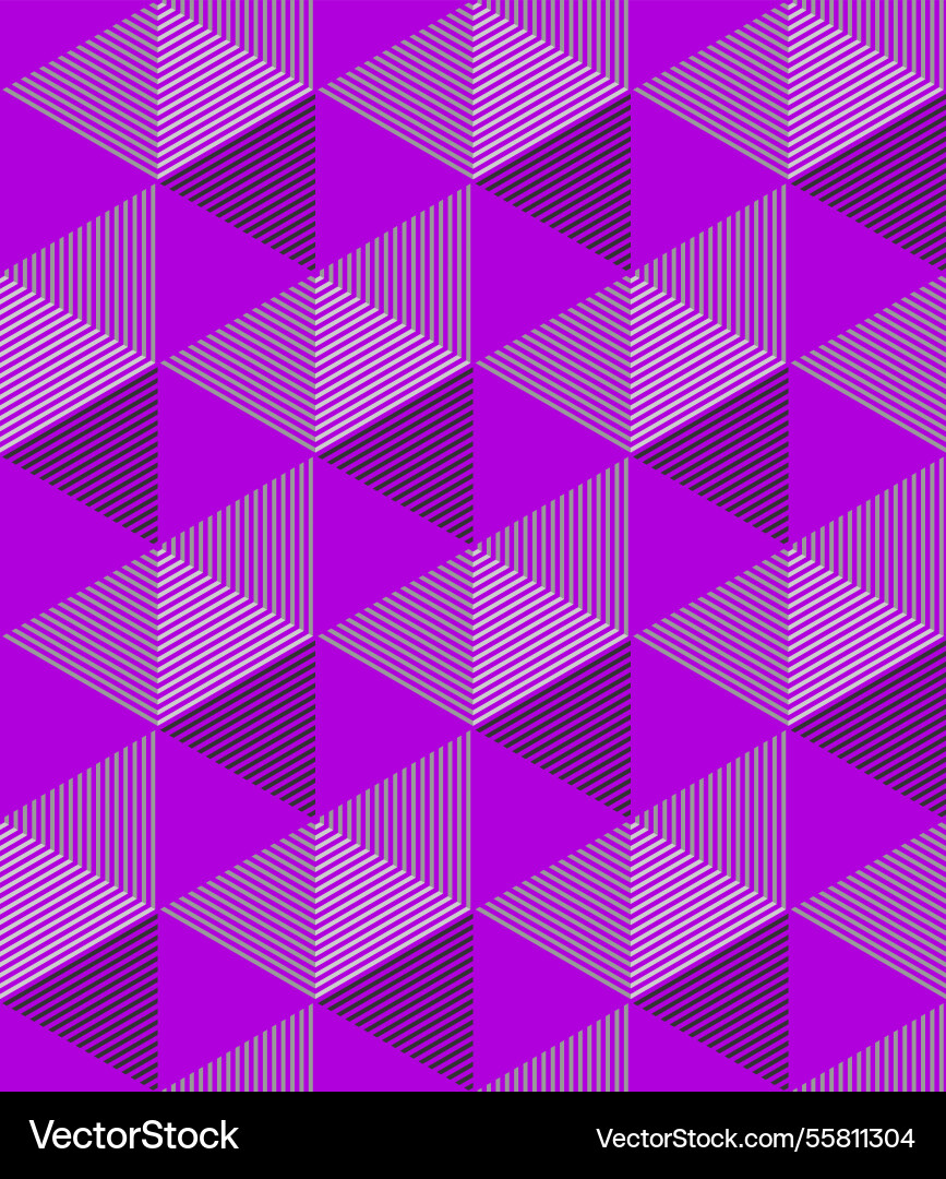 Geometric line triangles tech seamless pattern Geometric line triangles tech seamless pattern vector image