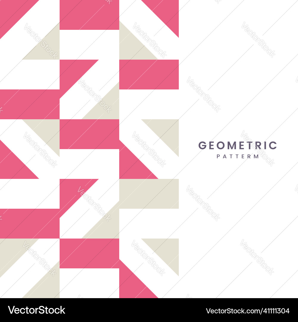 Modern geometric abstract shape with text design Modern geometric abstract shape with text design vector image