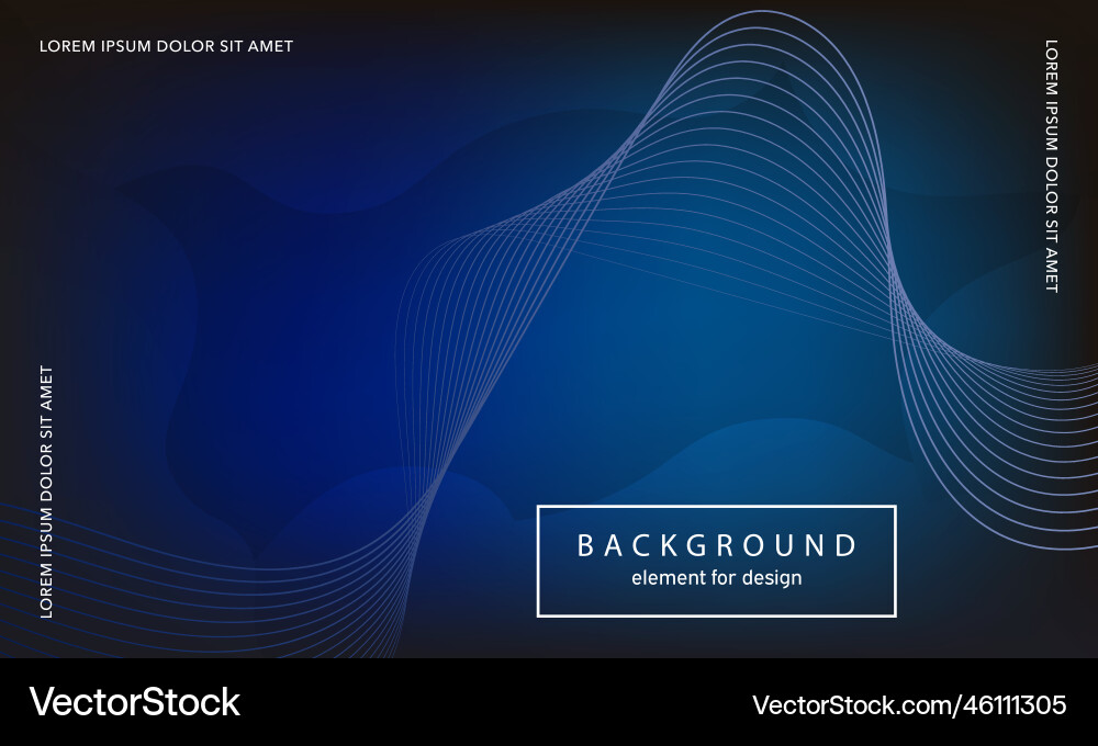 Abstract background wave element for design Abstract background wave element for design vector image