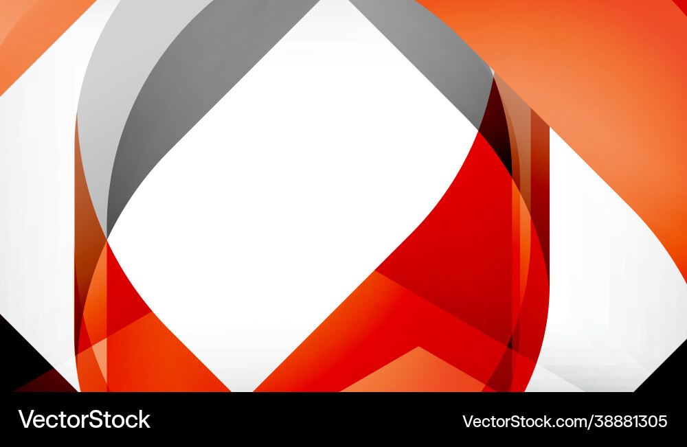 Abstract square shape with overlapping waves Abstract square shape with overlapping waves Vector Image
