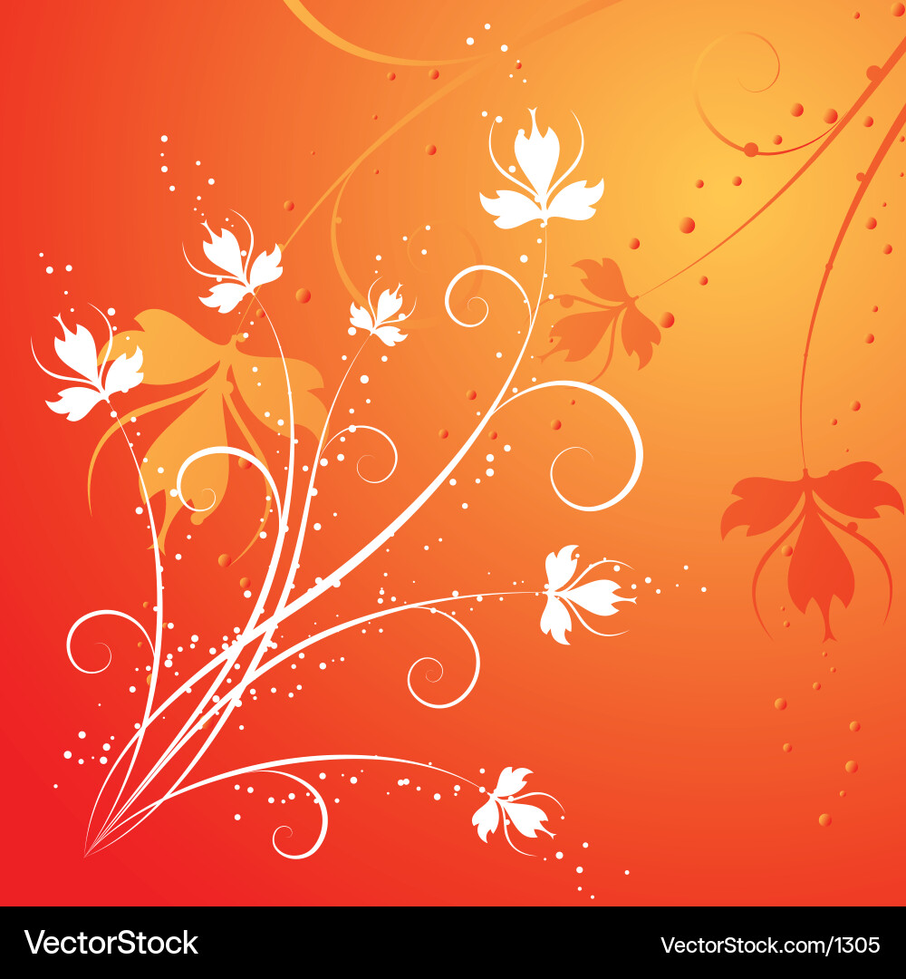 Blumen Hintergrund Vektorbild