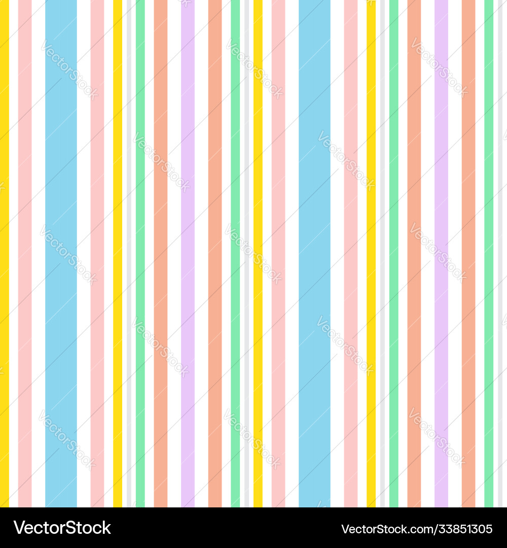Rainbow stripe seamless pattern background Rainbow stripe seamless pattern background vector image