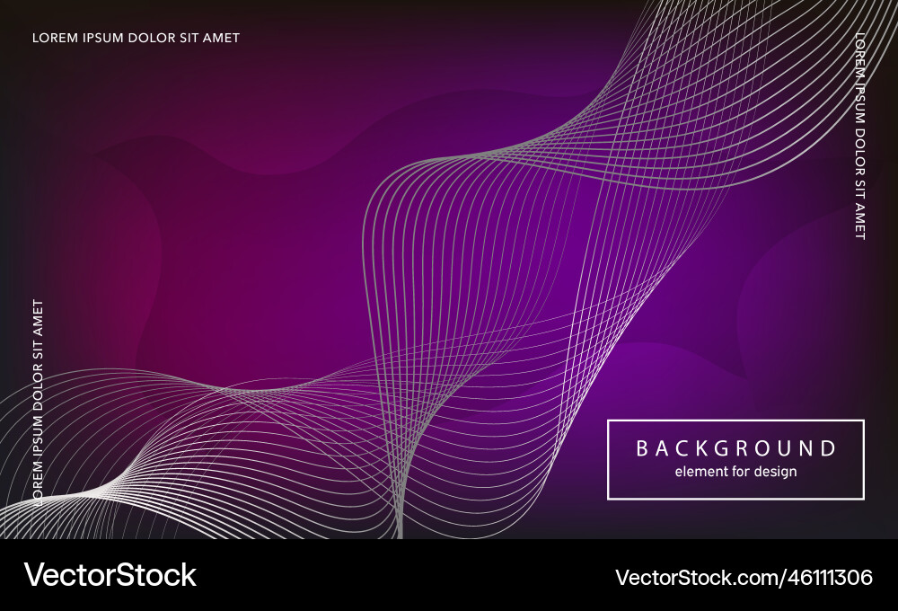 Abstract background wave element for design Abstract background wave element for design vector image