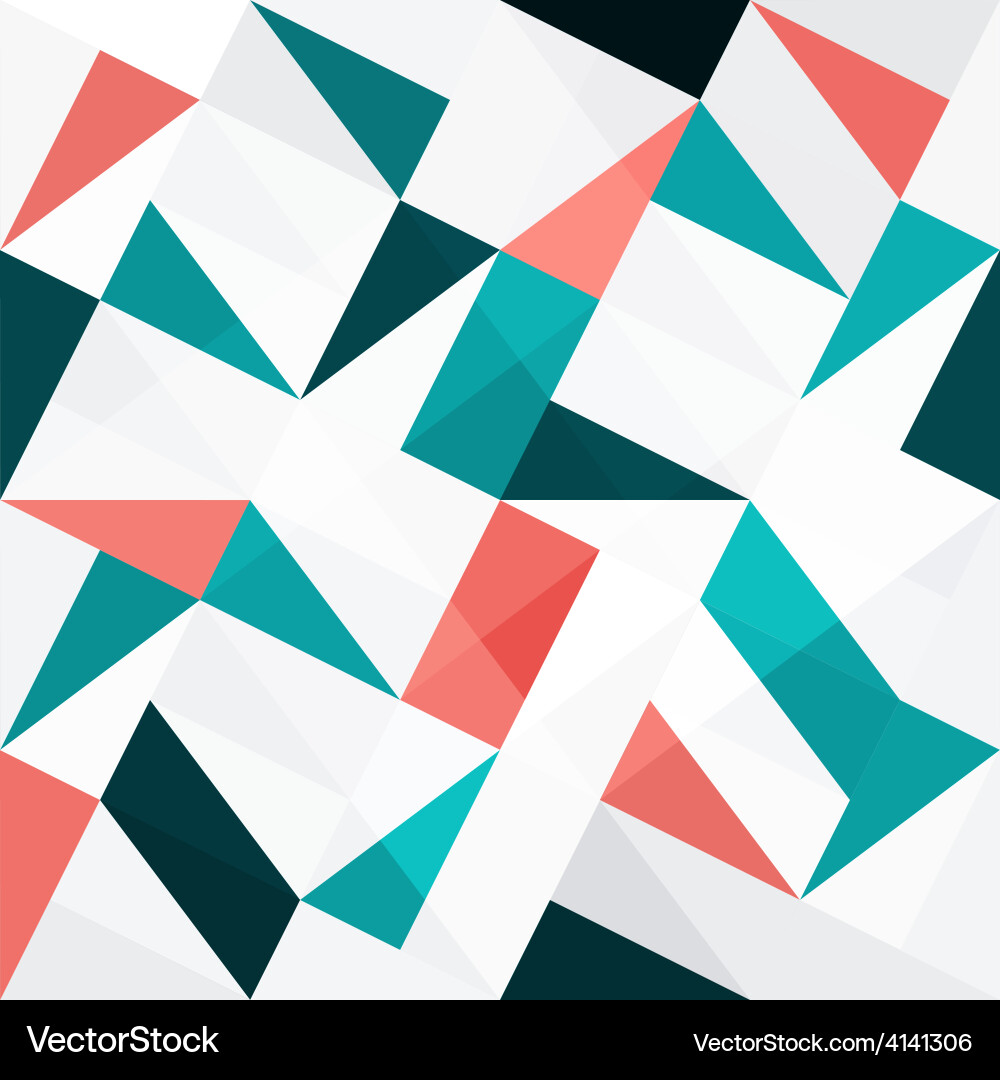 Abstract Triangle Pattern Vector Image