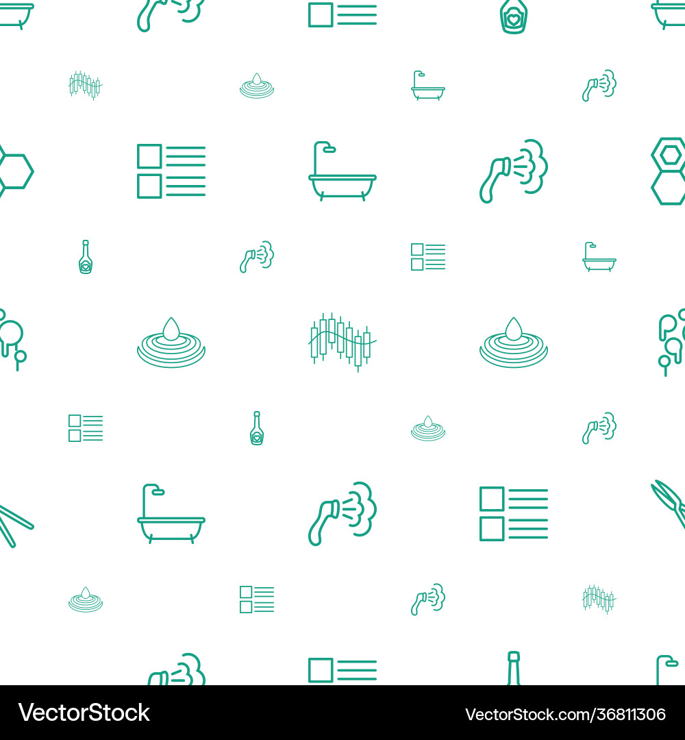 Drop icons pattern seamless white background Vector Image