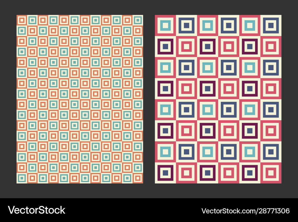 Retro seamless pattern abstract geometric Retro seamless pattern abstract geometric vector image