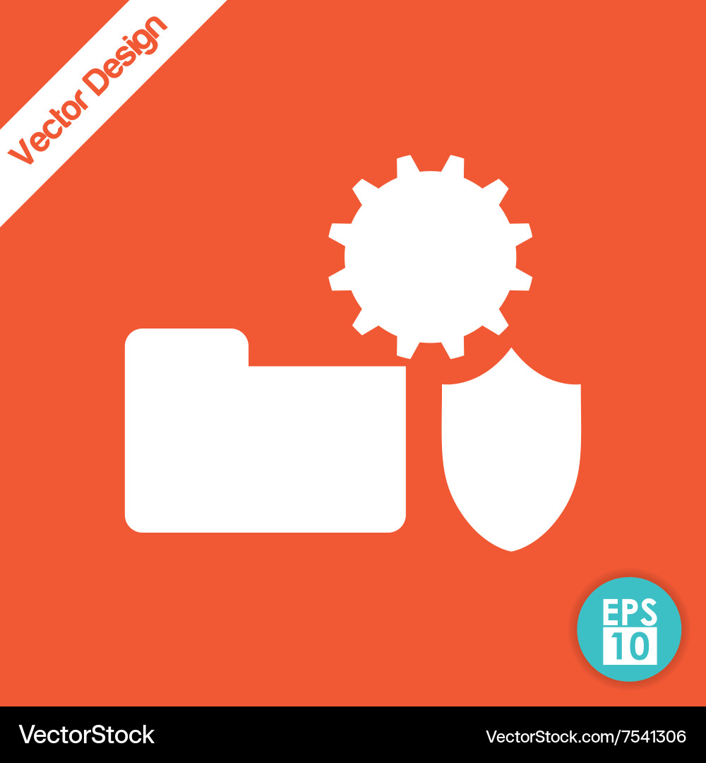 Security system design vector image