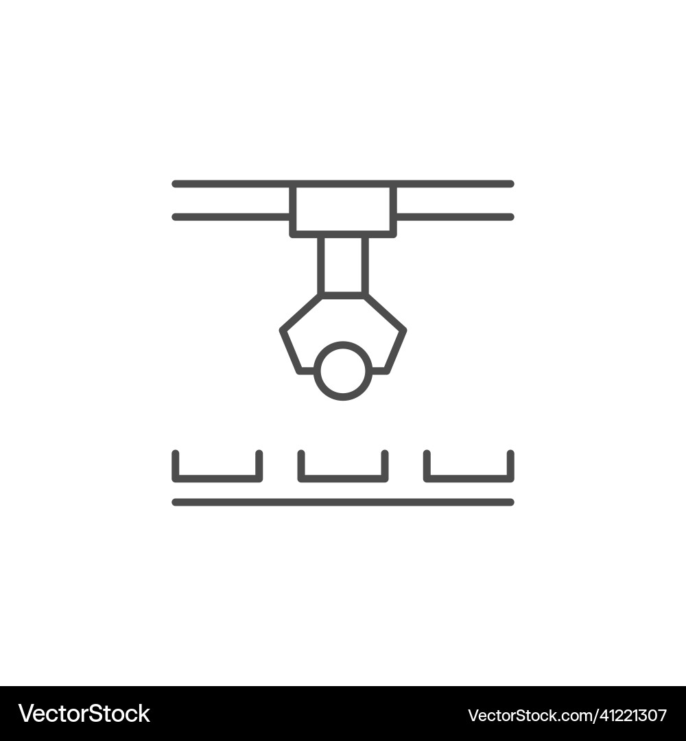 Computeralgorithmen Linie Umriss-Symbol Computeralgorithmen Linie Umriss-Symbol vektorbild