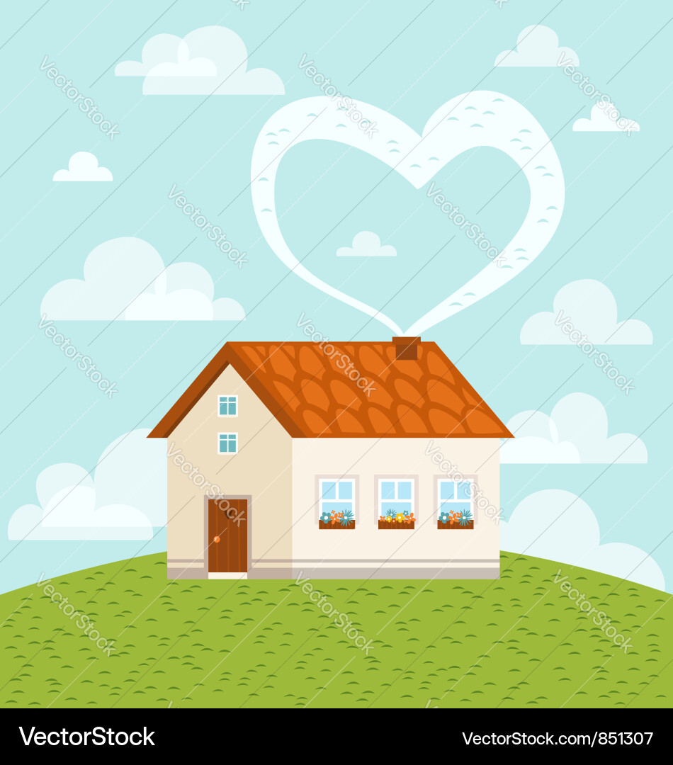 Home sweet Royalty Free Vector Image - VectorStock