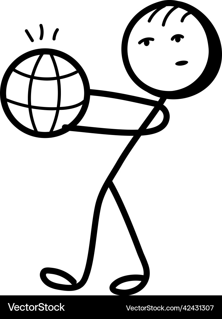 Internet user Vector Image