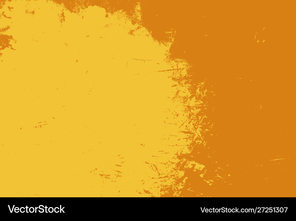 Orange grunge background vector image