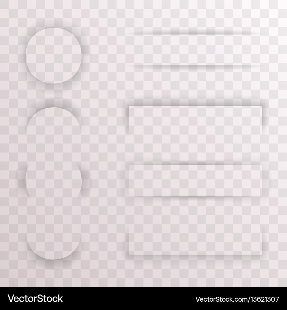 Papierschatteneffekt transparent Papierschatteneffekt transparent vektorbild