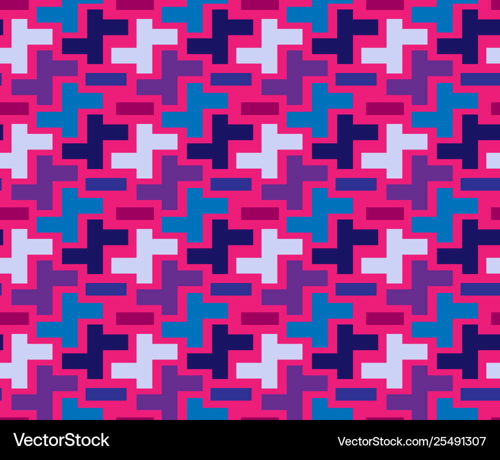 Seamless repeating pattern colored abstract Seamless repeating pattern colored abstract Vector Image
