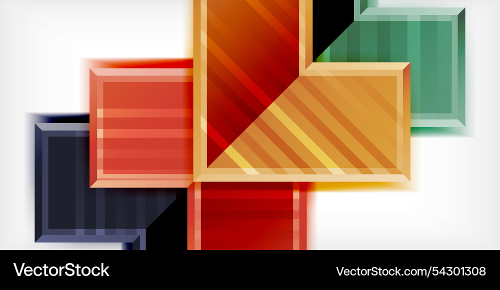Arrow symbols created with 3d effects and line Arrow symbols created with 3d effects and line vector image