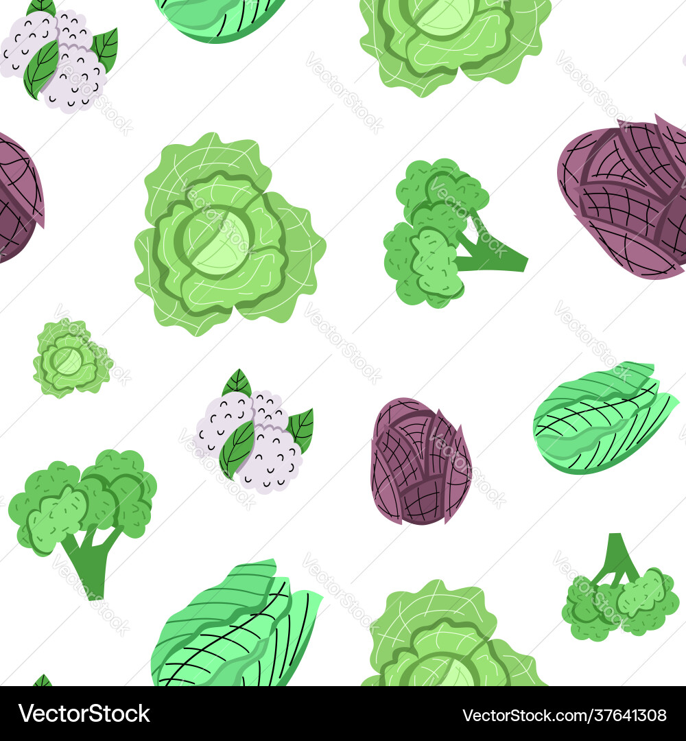 Bright seamless pattern different types Bright seamless pattern different types Vector Image