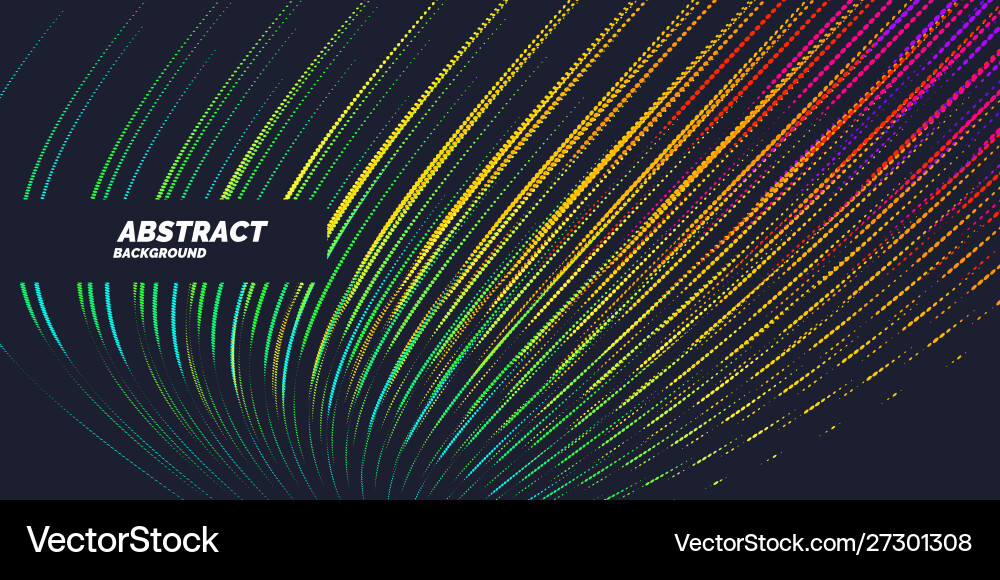 Dynamic Abstract Shape Background Vector Image