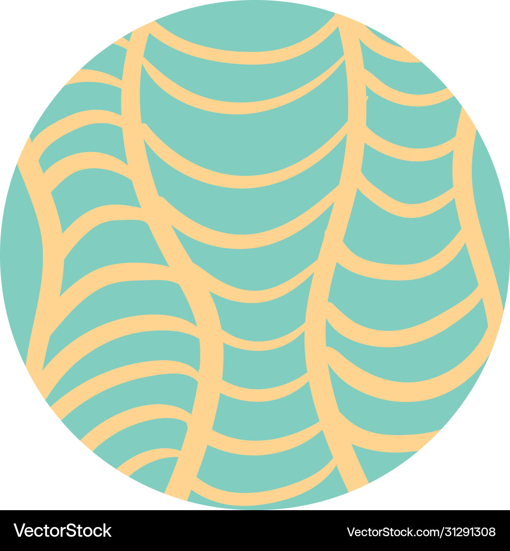 Net organic pattern block style Net organic pattern block style vector image