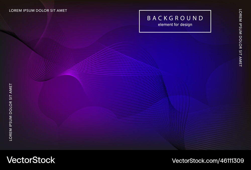 Abstract background wave element for design Abstract background wave element for design vector image