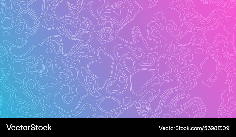 Abstract contour lines create a colorful gradient Abstract contour lines create a colorful gradient vector image