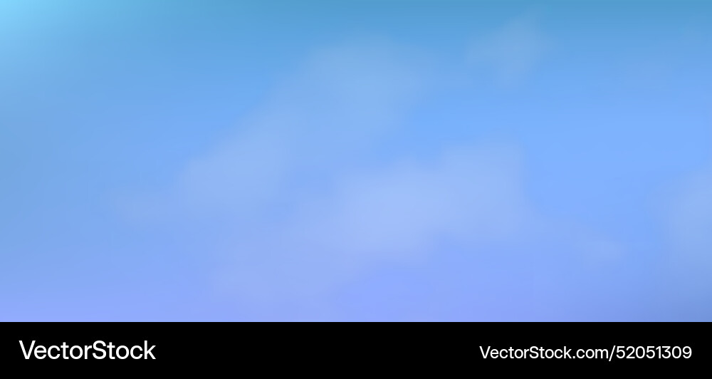 Modern colorful gradient background with clouds Modern colorful gradient background with clouds vector image