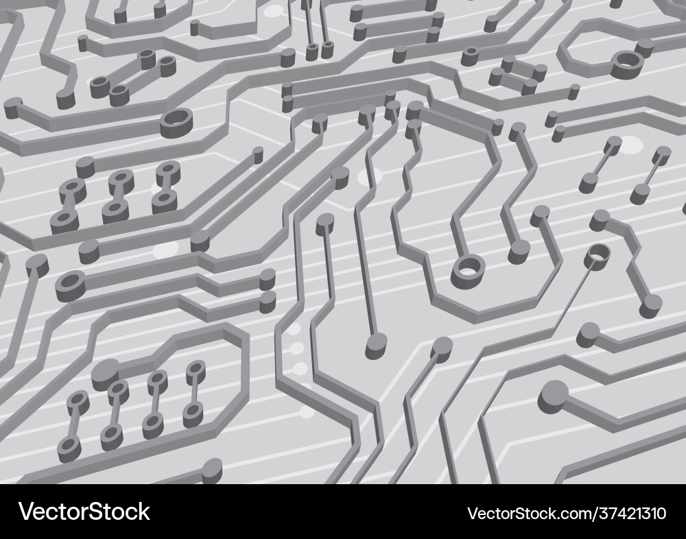 Circuit technology background with hi-tech digital Circuit technology background with hi-tech digital vector image