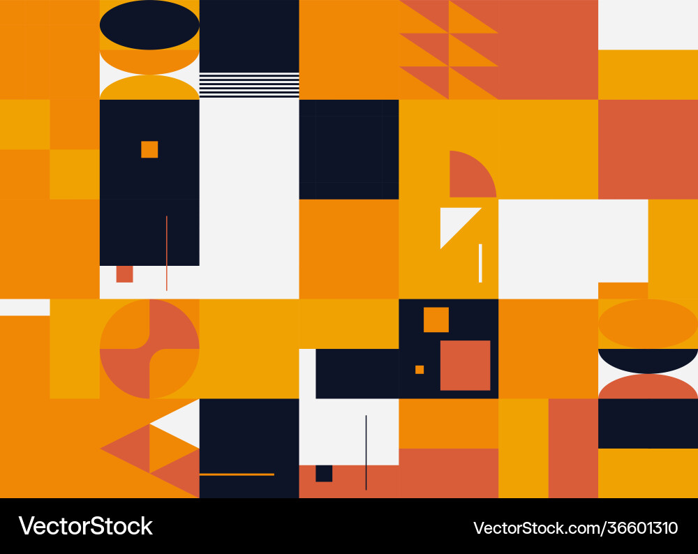 Geometric Abstract Pattern vector image