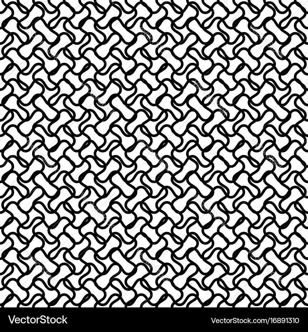 Mesh seamless pattern Vector Image