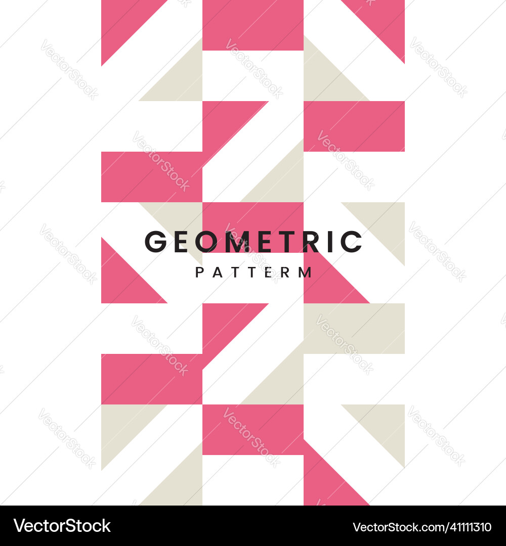 Modern geometric abstract shape with text design Modern geometric abstract shape with text design vector image