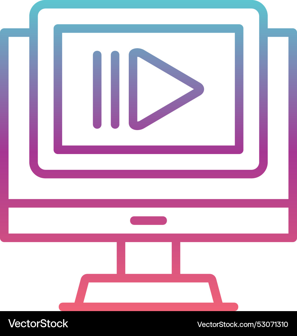 Slow motion line gradient design Vector Image