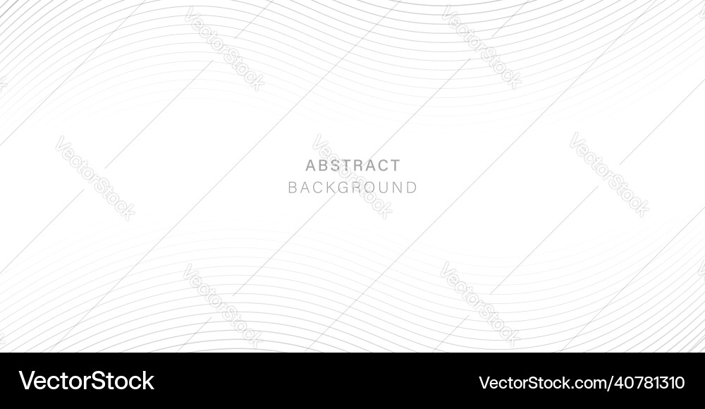White background with wavy thin lines futuristic White background with wavy thin lines futuristic vector image