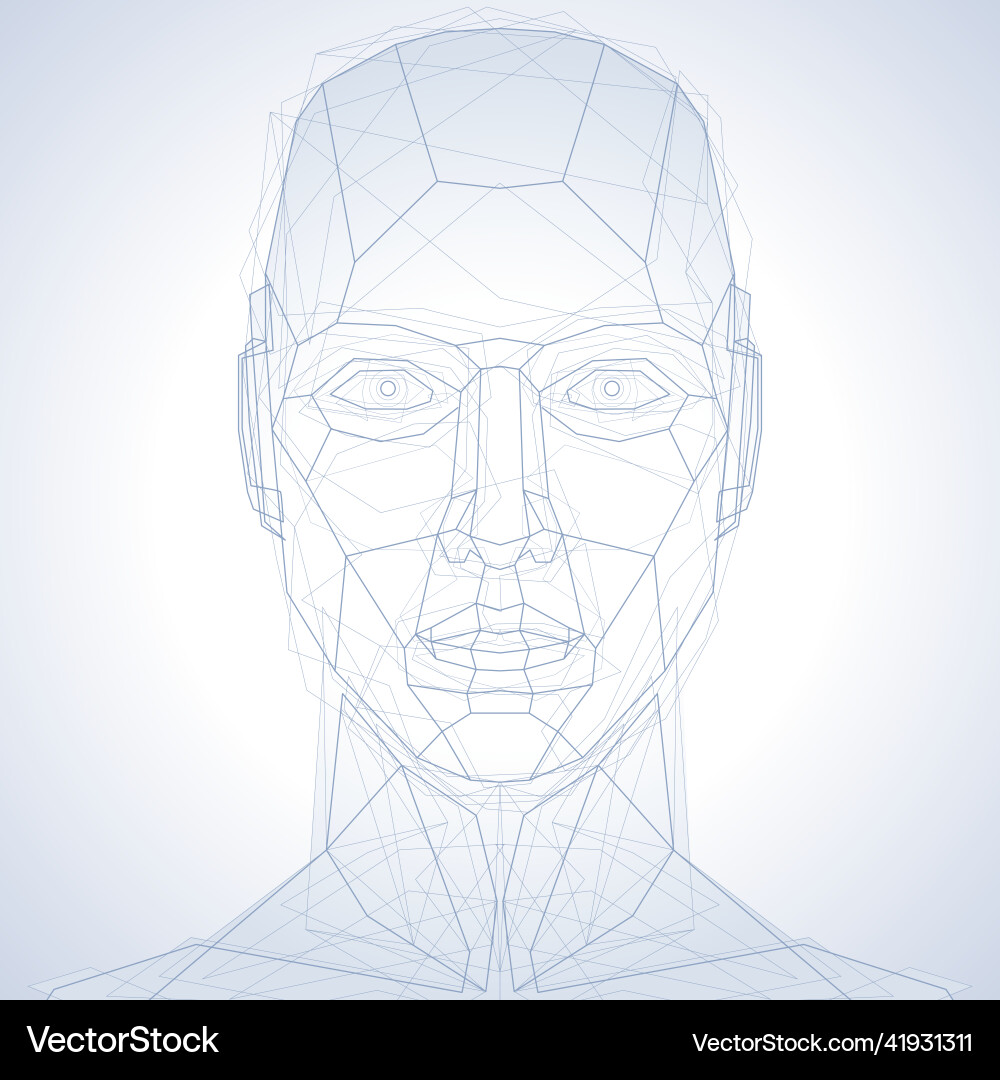 Artificial intelligence ai concept background vector image