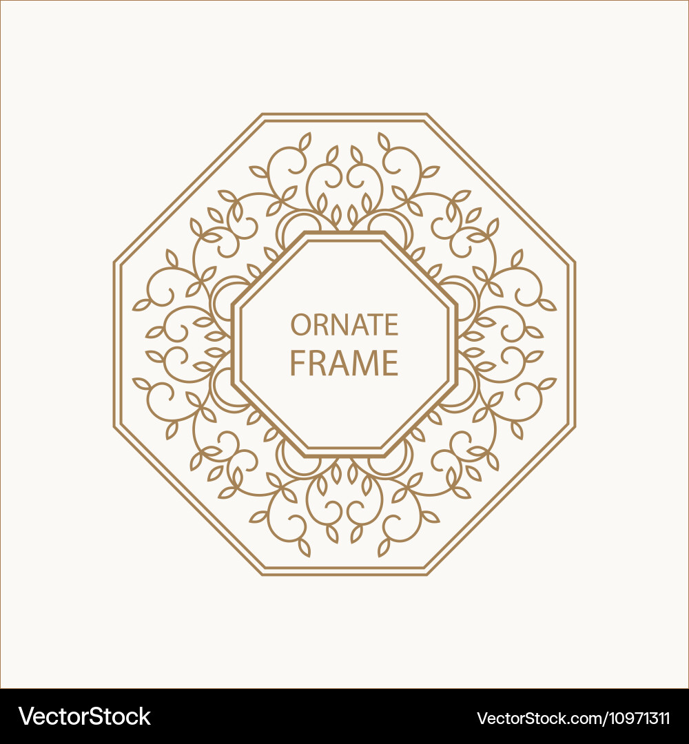 Design element templates vector image
