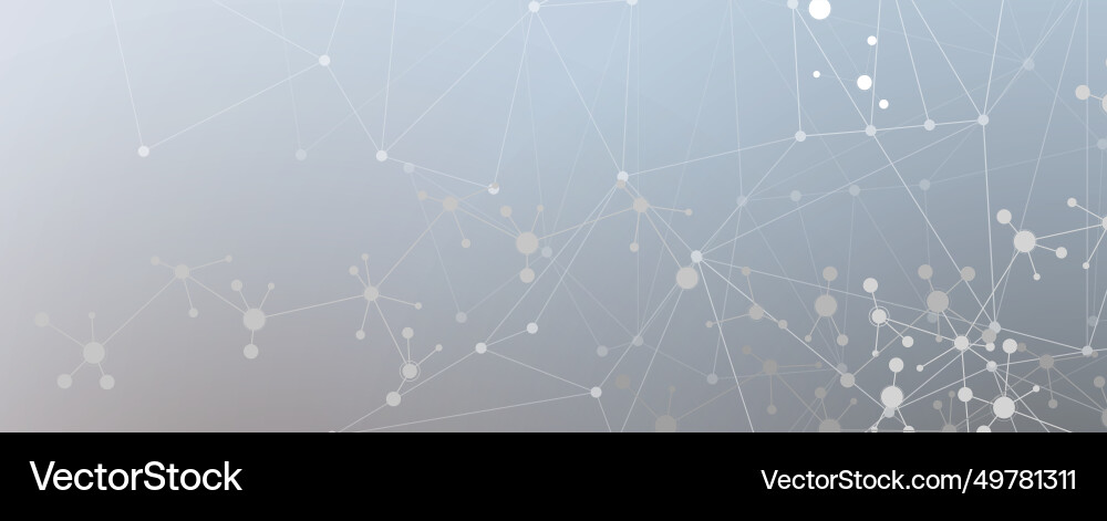 Neural network concept connected cells with links Neural network concept connected cells with links vector image