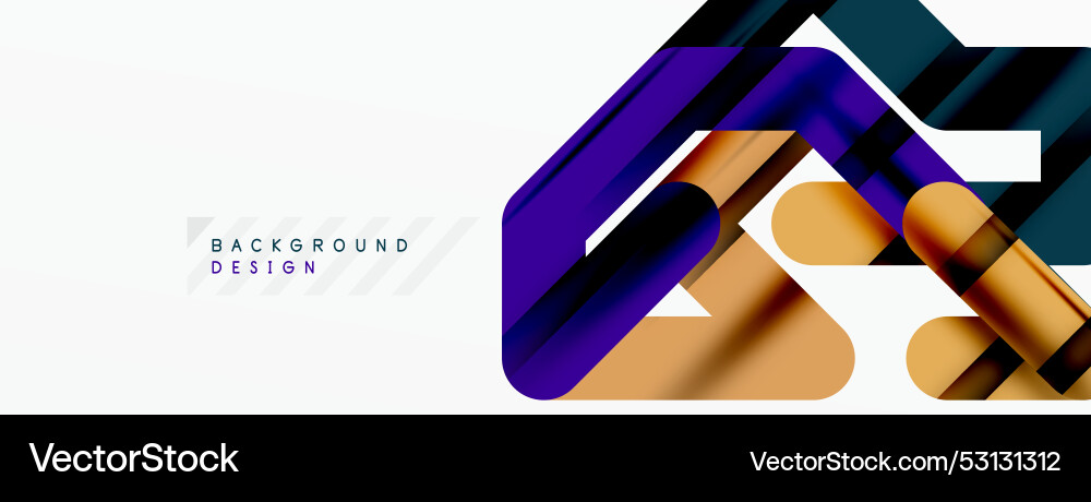 Abstract background - colorful lines composition Abstract background - colorful lines composition Vector Image