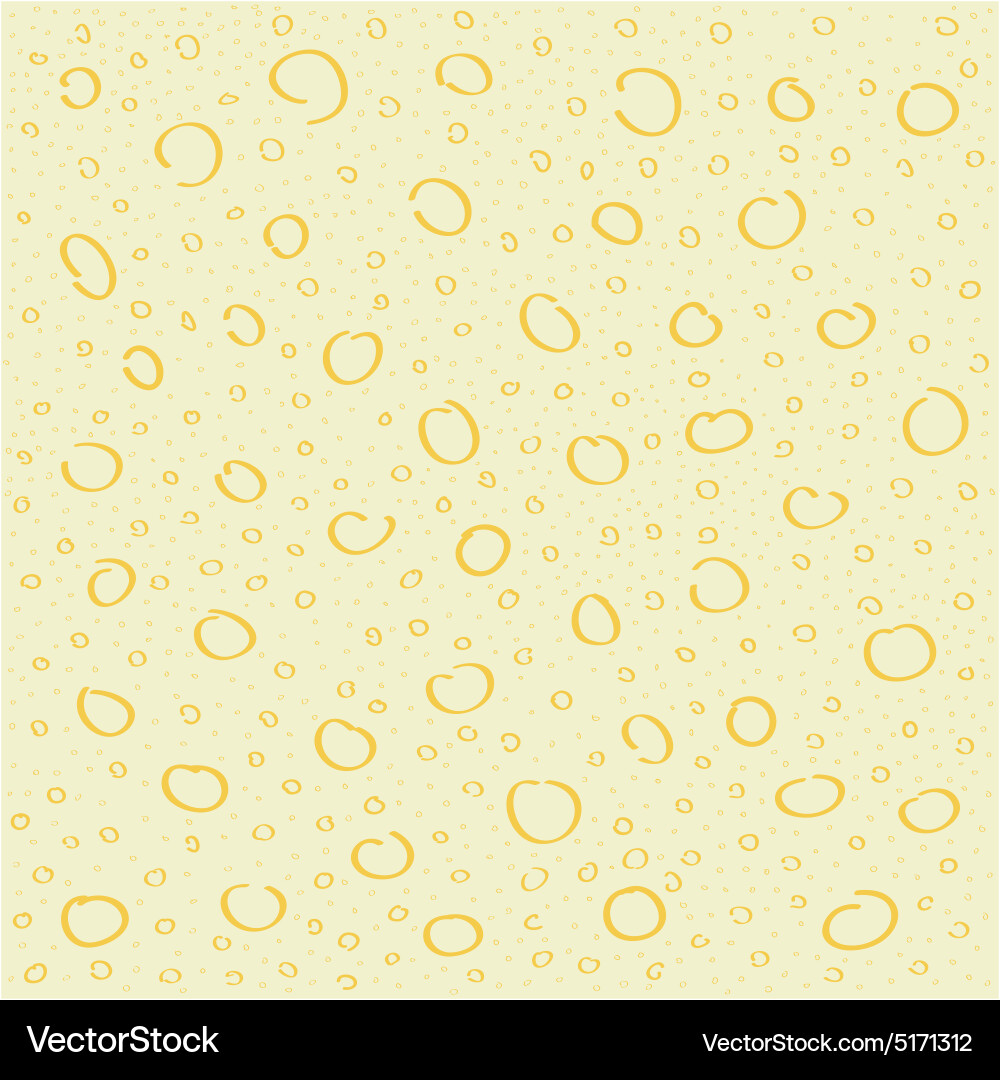 Abstract circle hand-made pattern vector image